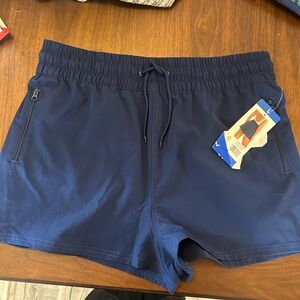OP Women's Navy Blue Athletic Shorts